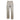 Light beige fishing pants with an elastic waistband and blue hewes logo printed on the left leg.