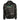 Brown and green digital camouflage hoodie with a built-in neck gaiter and a green hewes logo across the chest.
