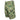 Side view of green camouflage cargo shorts with the aftco logo on the side pocket.