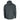Back view of a gray hooded jacket.