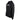 Side of a black camo hoodie with a white hewes logo on the chest.