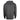 Back of a charcoal grey hoodie.
