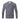 Gray long-sleeve athletic shirt with Gill branding on the chest and the hewes logo on the right sleeve in black.