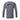 Gray long-sleeve shirt featuring the logo 'Hewes' on the back in black.