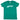 Green t-shirt featuring the logo 'HEWES' in white