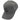 Side of a gray baseball cap with perforated back panels and a circular hewes patch on the front.