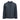Front view of a grey zip-up jacket with a hood, drawstrings, and the hewes logo in grey on the right chest.