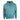 Teal hoodie with a front pocket, a hood and drawstrings, and the hewes logo printed on the left chest.