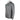 Side of a gray hoodie with a green hewes logo.