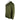Side of an olive green hoodie with a black hewes chest logo.