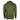 Back view of a green hoodie.