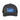 Black and grey cap with a light blue Hewes logo patch on the front.