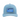 Light blue cap with a white mesh back and a light blue hewes logo featuring a fish graphic.