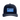 Navy and white baseball cap featuring a blue hewes logo patch.