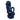 Coiled blue rope with a black and white maverick label.