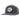 Gray baseball cap with a white circular patch containing the maverick logo on the front.