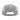 Back view of a gray mesh baseball cap with a snapback closure.