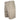 Side of beige shorts.