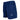 Side of navy blue cargo shorts with side pockets and the aftco logo in white.