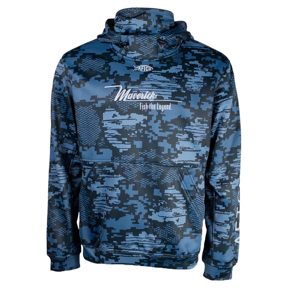Maverick AFTCO Reaper Sweatshirt Navy Digi Camo - Main Image