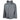 Gray waterproof jacket with a hood with the maverick logo on the right chest and the aftco logo on the left chest.