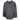 Back view of a gray hooded fishing jacket.