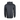 Back view of a dark gray hoodie