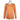 Front of an orange performance long sleeve with a navy maverick logo on the chest.