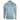 Front of a light blue hooded long sleeve with a navy maverick logo on the left chest.