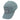 Light blue baseball cap with a decorative patch, perforated sides, and a white rope detail.