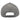Back view of a gray perforated baseball cap with a snapback closure.