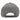 Back of a gray perforated baseball cap with a snapback closure.
