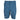 Blue textured shorts with a front button and white pathfinder logo detail.
