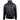Black hoodie with a neck gaiter and front pouch pocket, featuring a black pathfinder logo on the front.