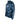 Side of a men's digital camouflage hoodie in blue tones, with the pathfinder logo on the front and the aftco logo on the sleeve.