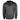 Back view of a dark gray hoodie.