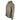Side of a beige waterproof jacket with a hood, side pockets, and aftco logo.