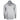 Back view of a grey long-sleeve hoodie.