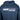 Back of a navy hoodie featuring the text 'PATHFINDER ANGLER DRIVEN' in white.