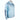 Light blue performance hooded long sleeve from the side, with a blue pathfinder logo on the sleeve.