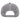 Rear view of a white mesh baseball cap with a snapback strap.