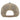 Back view of a beige mesh snapback cap.