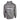 Back view of a gray hoodie with a grey design featuring the word 'Pathfinder' and a fish illustration.