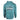 Back view of a teal hoodie featuring a black fish graphic with a white Pathfinder logo
