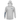 Front of a light grey hooded long sleeve with navy pathfinder logos on the left chest and right sleeve.