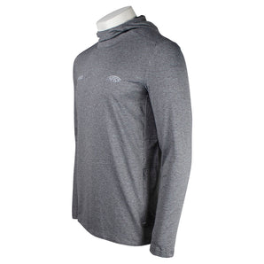 Hewes AFTCO Charcoal Heather Rescue Lightweight Hoodie