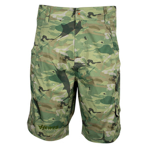 Hewes AFTCO Tactical Shorts - Green Camo