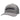 Light grey trucker hat with a mesh back and a dark grey hewes logo on the front.