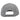 Light grey mesh snap back hat.