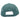 Mesh back panels of a teal snap back hat.